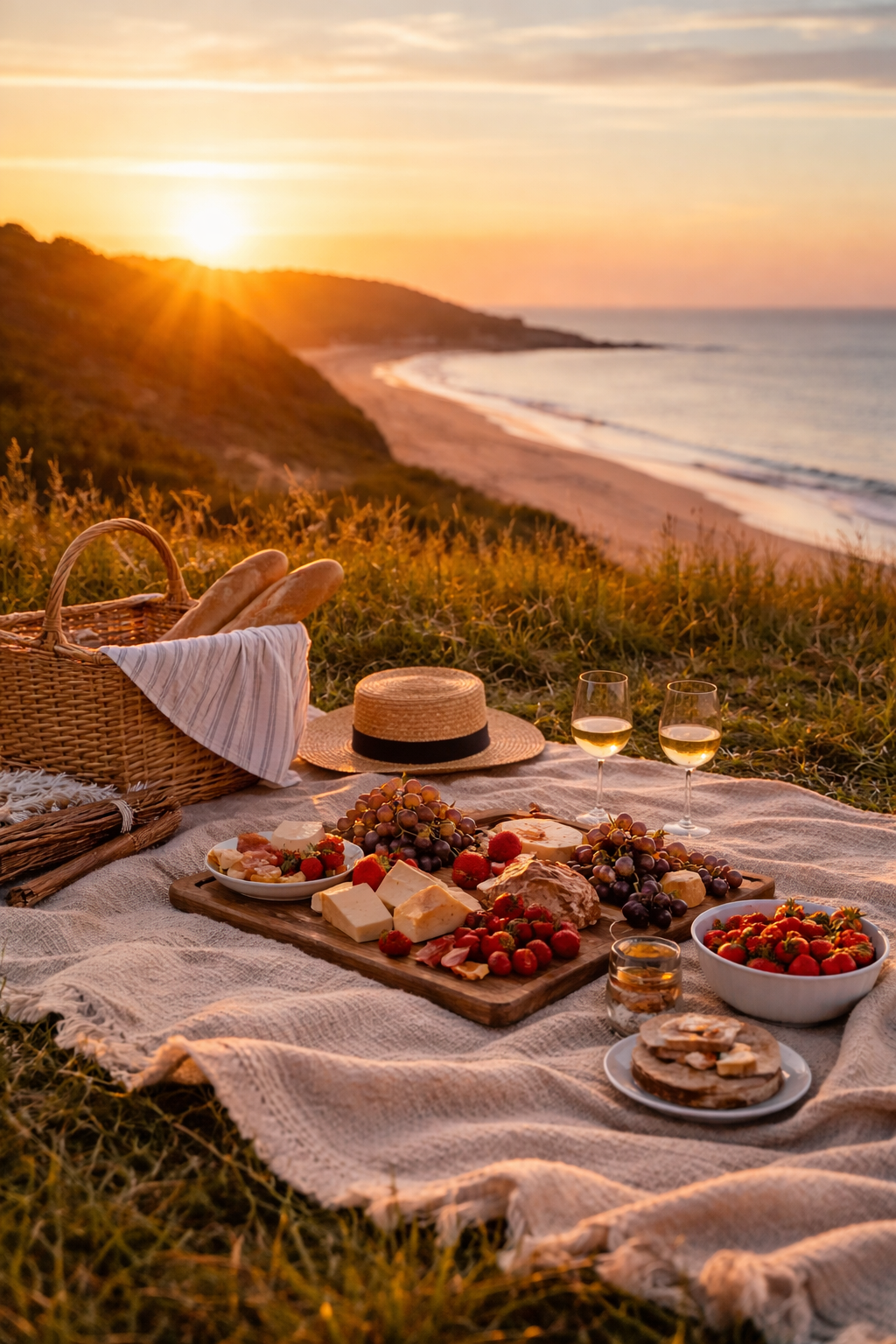 Picnic al atardecer: el plan simple que siempre funciona